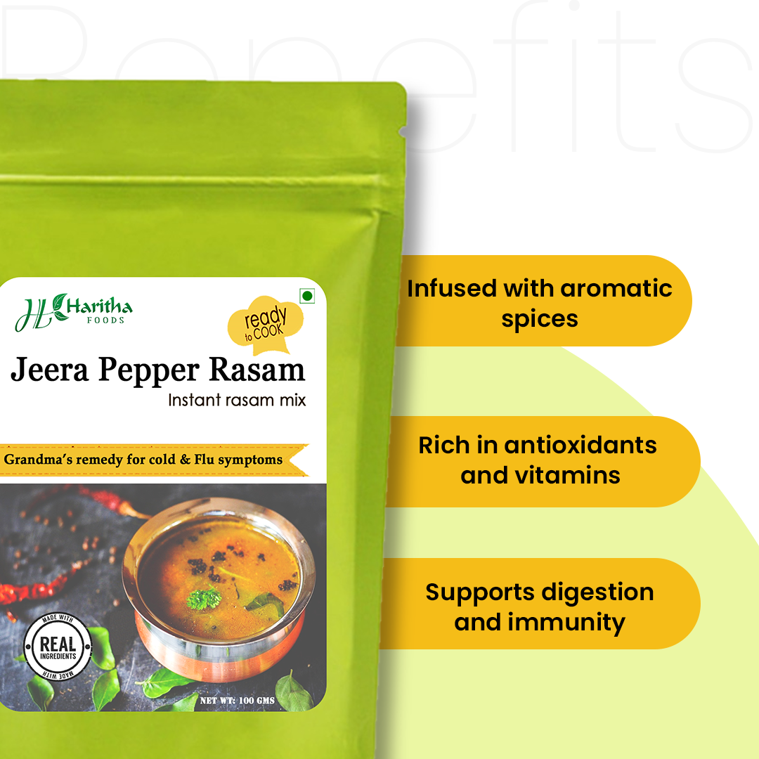 Nutritional Benefits of Pepper Cumin Rasam