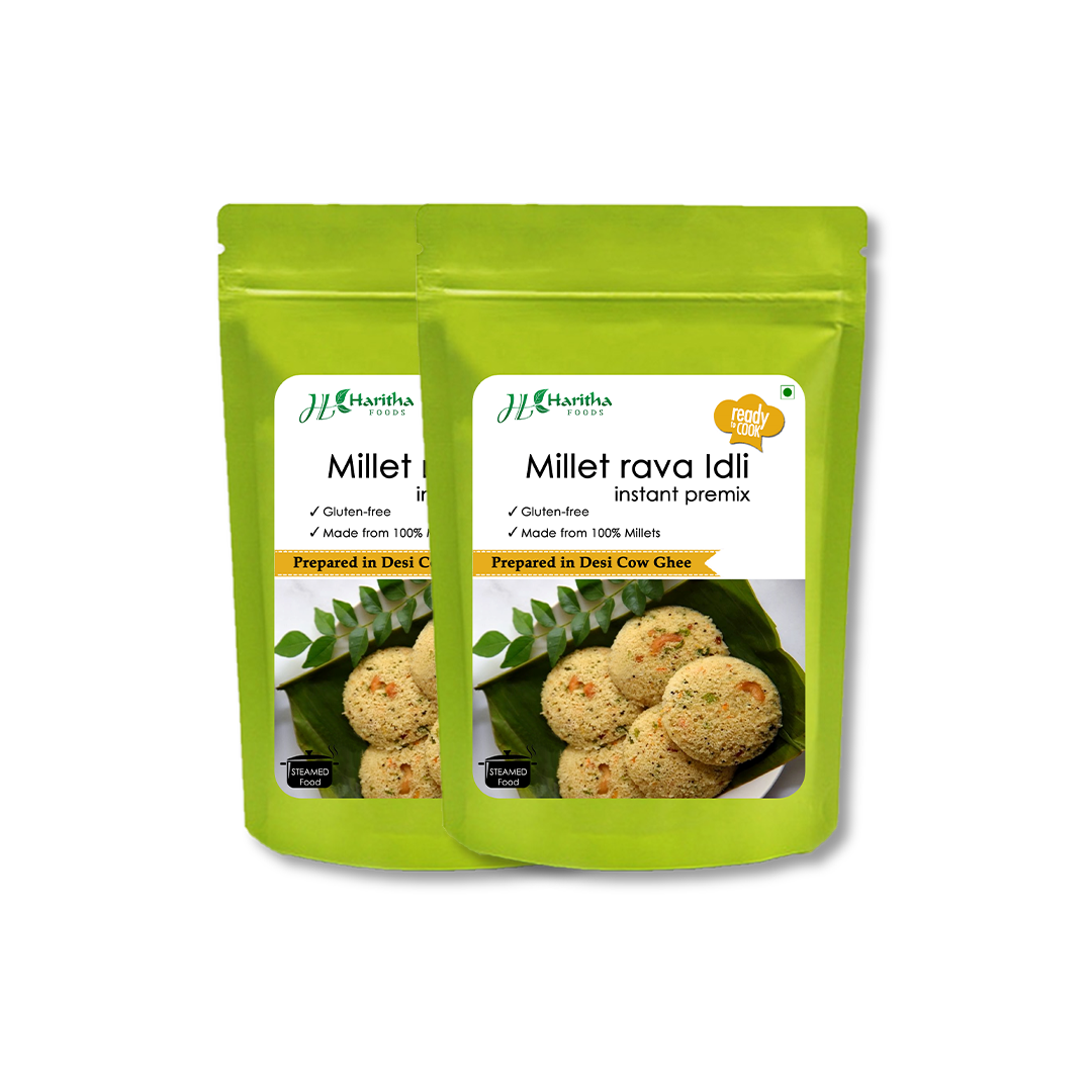 Millet Rava Idli Instant Premix- Pack 2