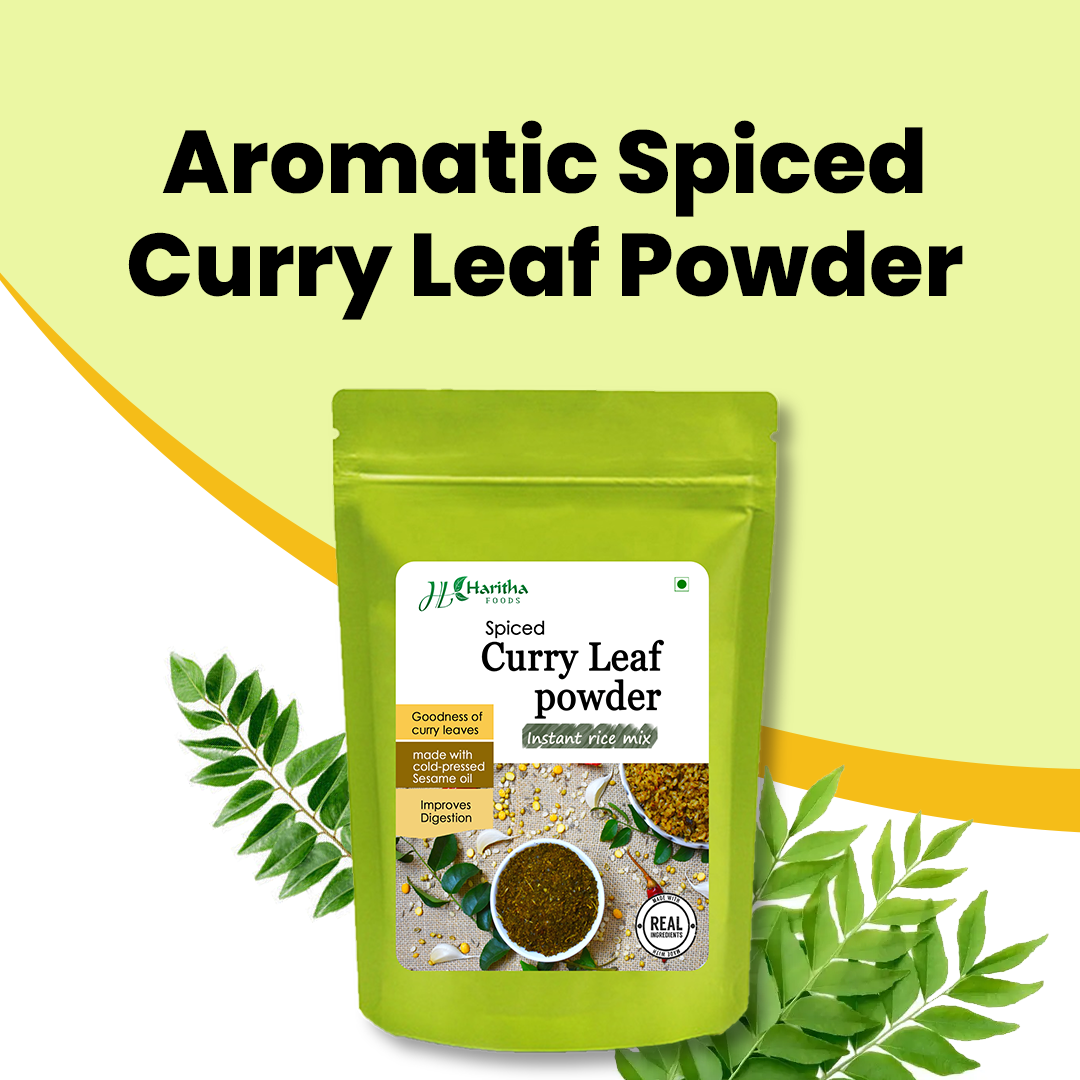 Spiced curry leaf powder