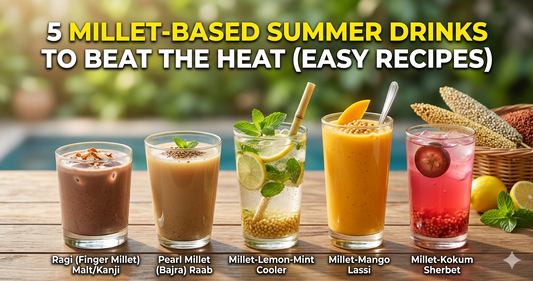 Millet based summer drinks