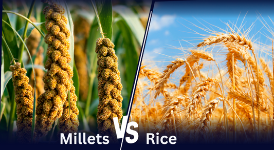 Is millet healthier than rice?