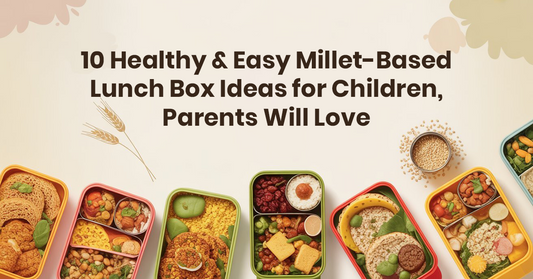 Healthy & easy millet based lunch box ideas