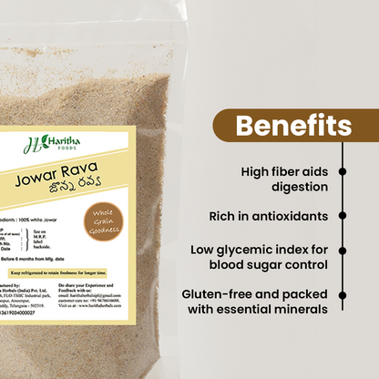 jowar rava benefits