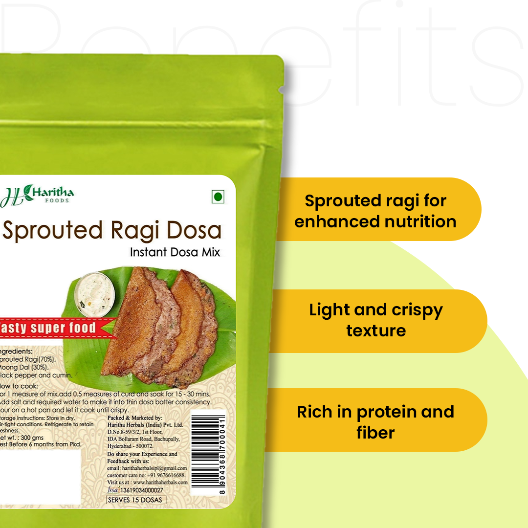 instant ragi dosa benefits