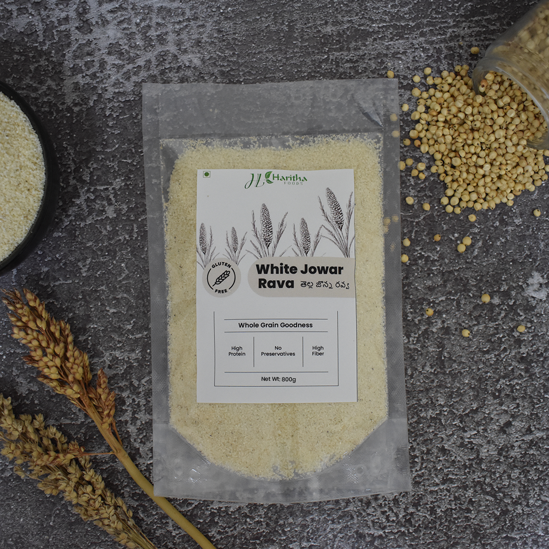 White Jowar Rava, 800g